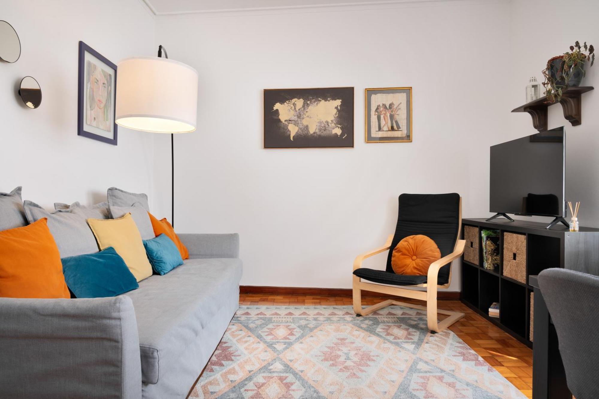 Praça da República - 2 bedroom top floor flat Porto Exterior foto